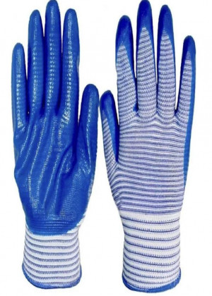 Перчатки нейлоновые с нитриловым обливом 20703247