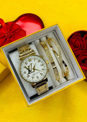Подарочный набор часы, 2 браслета и коробка 20714957