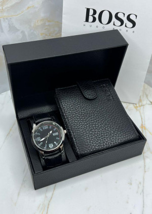 Подарочный набор часы, кошелёк и коробка 20820453