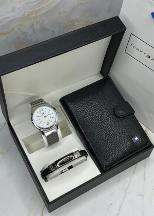 Подарочный набор часы, браслет, кошелёк и коробка 20826011