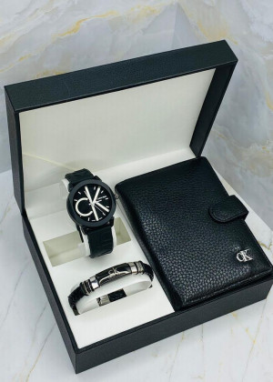 Подарочный набор часы, браслет, кошелёк и коробка 20826012