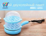 Яйцеварка электрическая паровая, сковородка для яиц