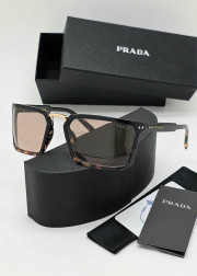 Набор мужские солнцезащитные очки, коробка, чехол + салфетки