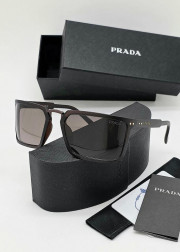 Набор мужские солнцезащитные очки, коробка, чехол + салфетки