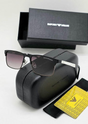 Набор мужские солнцезащитные очки, коробка, чехол + салфетки