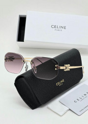 Набор женские солнцезащитные очки, коробка, чехол + салфетки