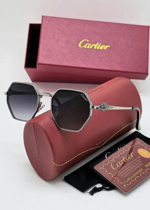 Набор женские солнцезащитные очки, коробка, чехол + салфетки 22931258