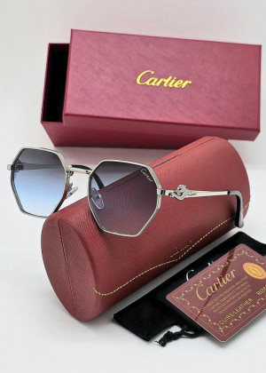 Набор женские солнцезащитные очки, коробка, чехол + салфетки 22931261