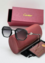 Набор женские солнцезащитные очки, коробка, чехол + салфетки