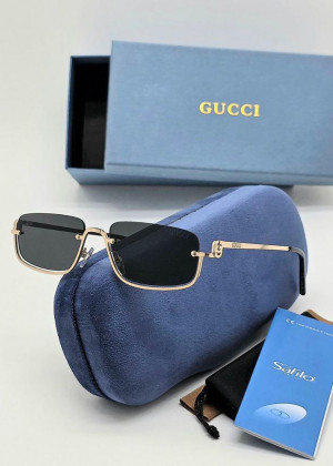 Набор женские солнцезащитные очки, коробка, чехол + салфетки 22931345