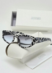 Набор женские солнцезащитные очки, коробка, чехол + салфетки