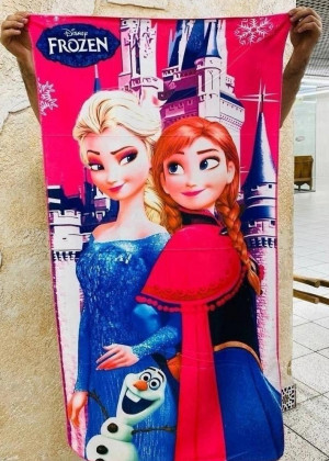 Полотенце детское для бани и для пляжа #22953949