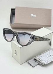 Набор женские солнцезащитные очки, коробка, чехол + салфетки