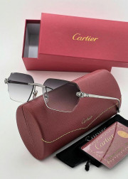 Набор женские солнцезащитные очки, коробка, чехол + салфетки