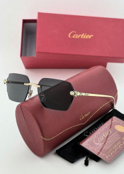 Набор женские солнцезащитные очки, коробка, чехол + салфетки