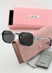 Набор женские солнцезащитные очки, коробка, чехол + салфетки