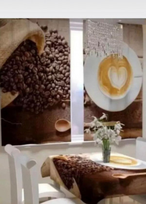 Фотошторы для кухни 23062453