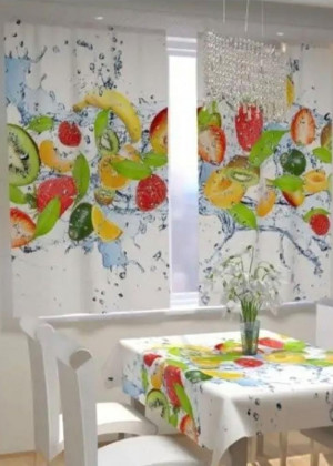 Фотошторы для кухни 23062455