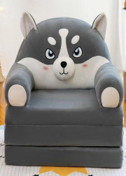 Детское мягкое раскладное кресло - кровать