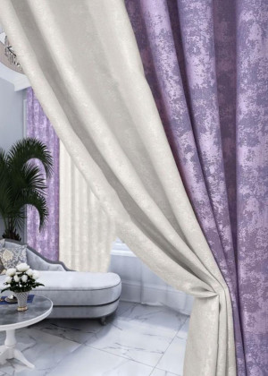 Комплект шторы и тюль #23095093