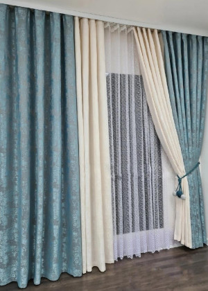 Комплект шторы и тюль #23095107