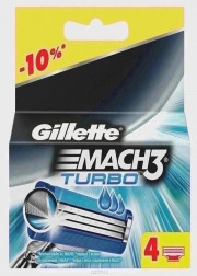 Сменные кассеты для бритья 4шт