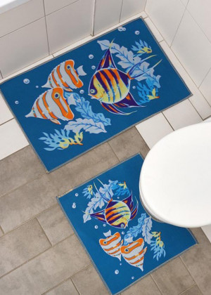 Коврик для ванны и туалета 2шт 23103917