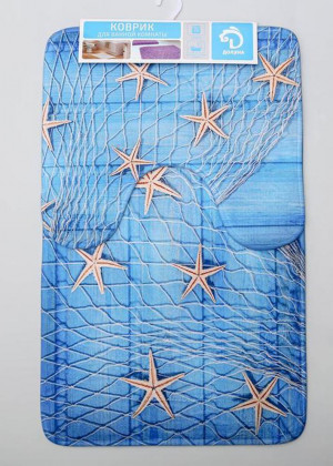 Коврик для ванны и туалета 2шт #23103929