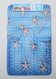 Коврик для ванны и туалета 2шт