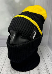 Шапка + шарф 2в1