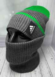 Шапка + шарф 2в1