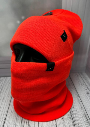 Шапка + шарф 2в1 #23135390