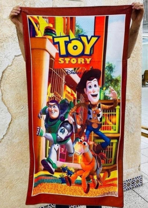 Полотенце детское для бани и для пляжа #23202243