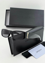 Набор женские солнцезащитные очки, коробка, чехол + салфетки