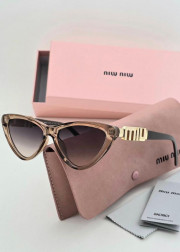 Набор женские солнцезащитные очки, коробка, чехол + салфетки