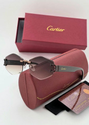 Набор женские солнцезащитные очки, коробка, чехол + салфетки