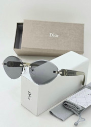 Набор женские солнцезащитные очки, коробка, чехол + салфетки