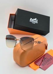 Набор женские солнцезащитные очки, коробка, чехол + салфетки