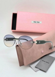 Набор женские солнцезащитные очки, коробка, чехол + салфетки