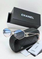 Набор женские солнцезащитные очки, коробка, чехол + салфетки