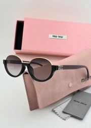 Набор женские солнцезащитные очки, коробка, чехол + салфетки