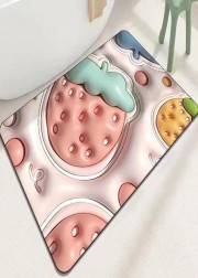 Противоскользящий коврик для ванной и туалета