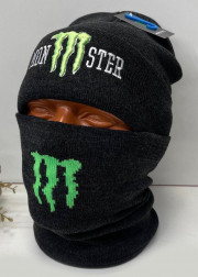 Шапка + шарф 2в1