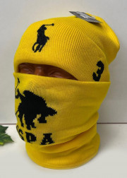 Шапка + шарф 2в1