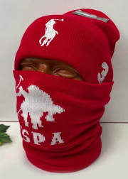 Шапка + шарф 2в1