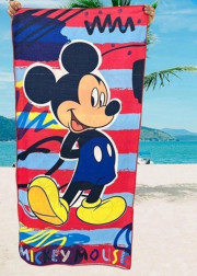 Полотенце детское для бани и для пляжа