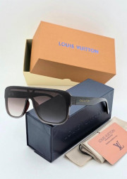 Набор женские солнцезащитные очки, коробка, чехол + салфетки