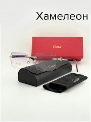 Набор женские солнцезащитные очки, коробка, чехол + салфетки