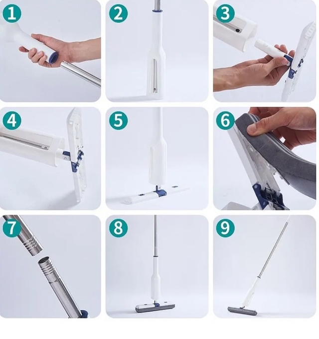 Швабра с насадкой 22984504