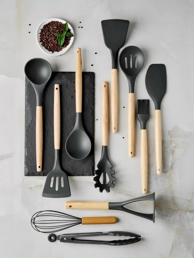 Набор кухонных принадлежностей с подставкой 23036149